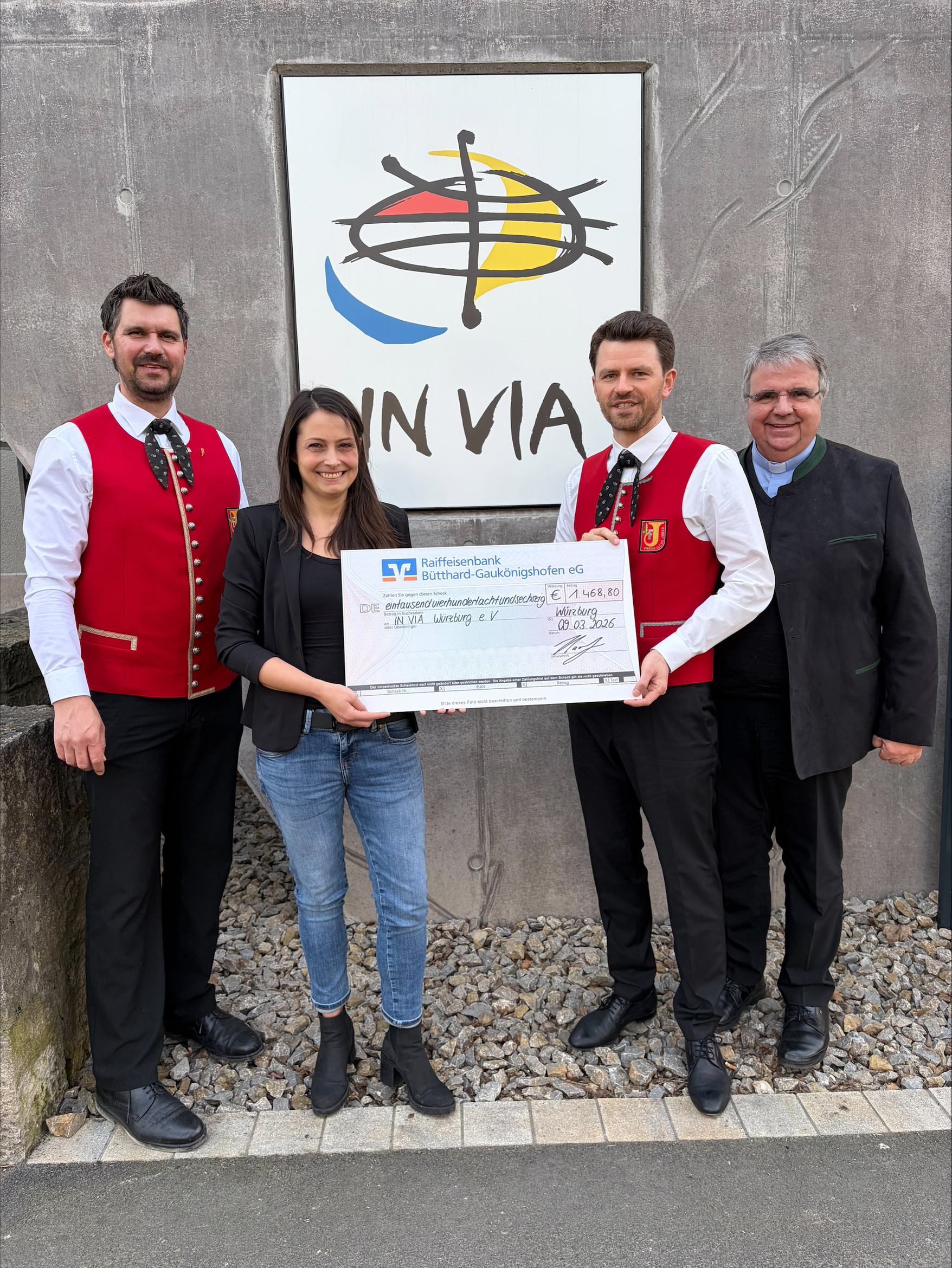 Benefizkonzert mit den Fränkischen Jägern.