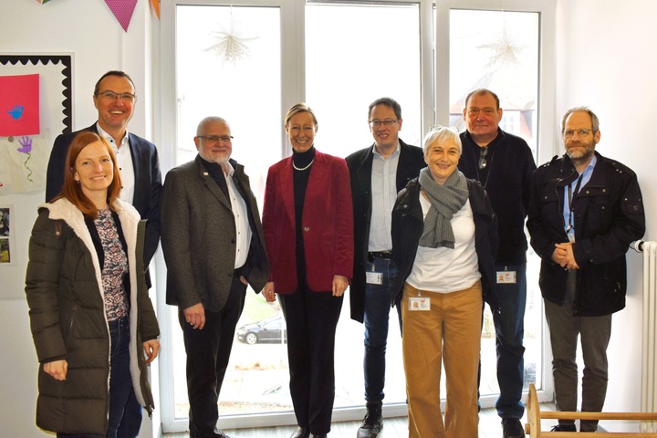 Rundgang durch das Caritas-Don Bosco-Bildungszentrum.