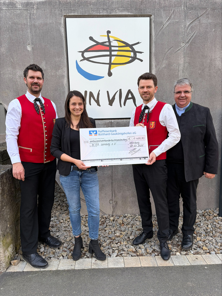 Benefizkonzert mit den Fränkischen Jägern.